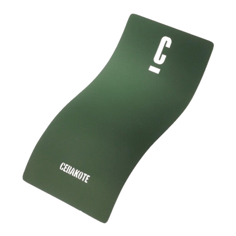 Highland Green C 215 colour sample