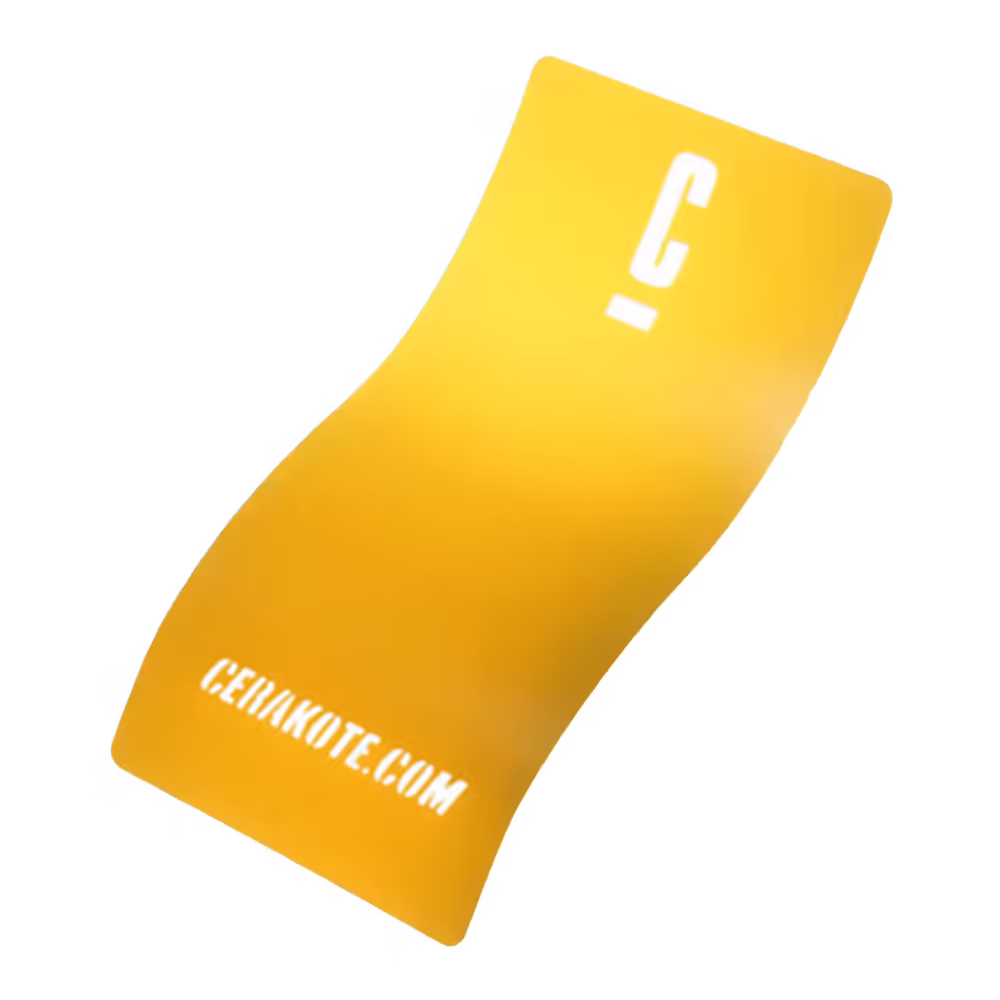 Electric Yellow H 166 colour sample