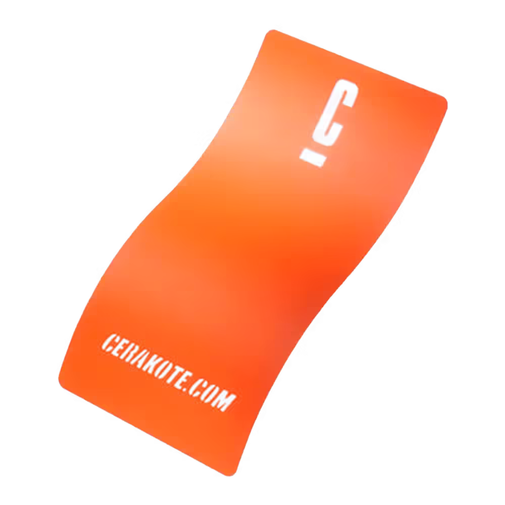 Hunter Orange H 128 colour sample